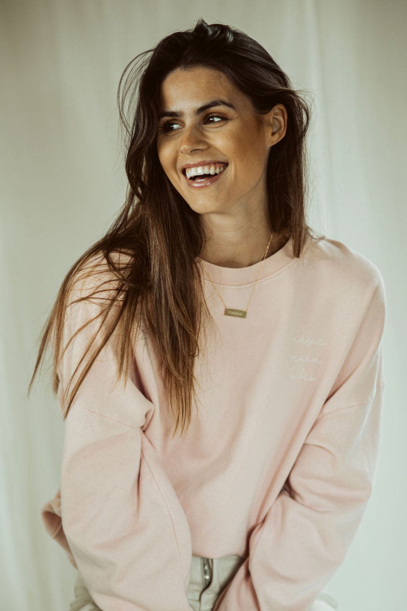 pearl rose MAMA loose fit