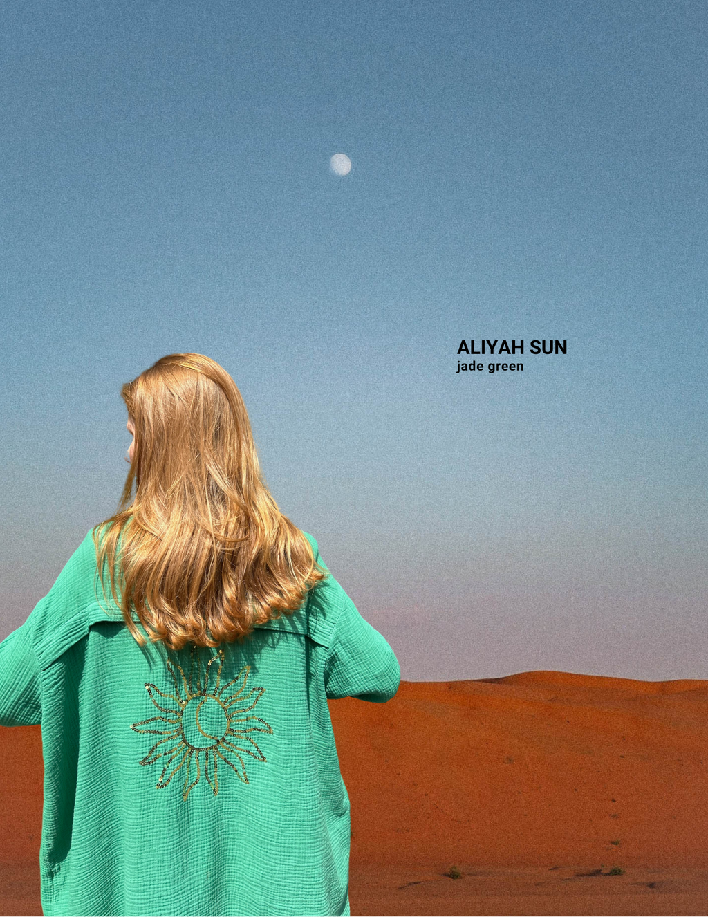 ALIYAH SUN jade green