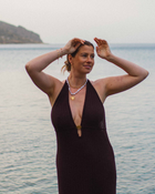 pearl SUN necklace