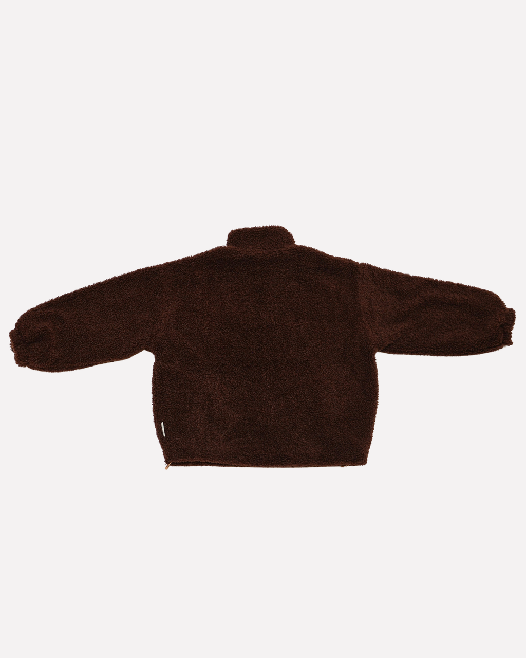 women teddy JACKET brown