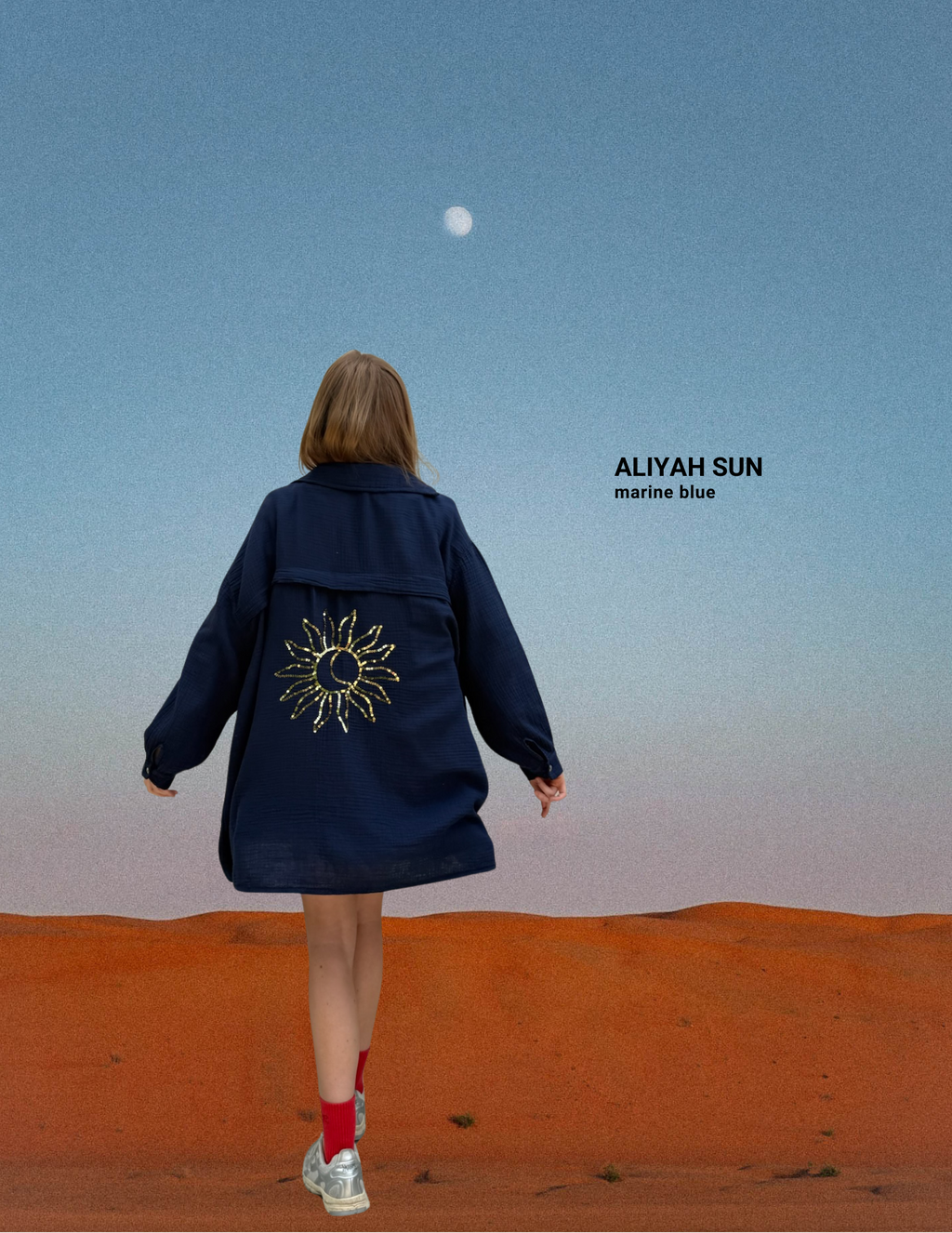 ALIYAH SUN marine blue