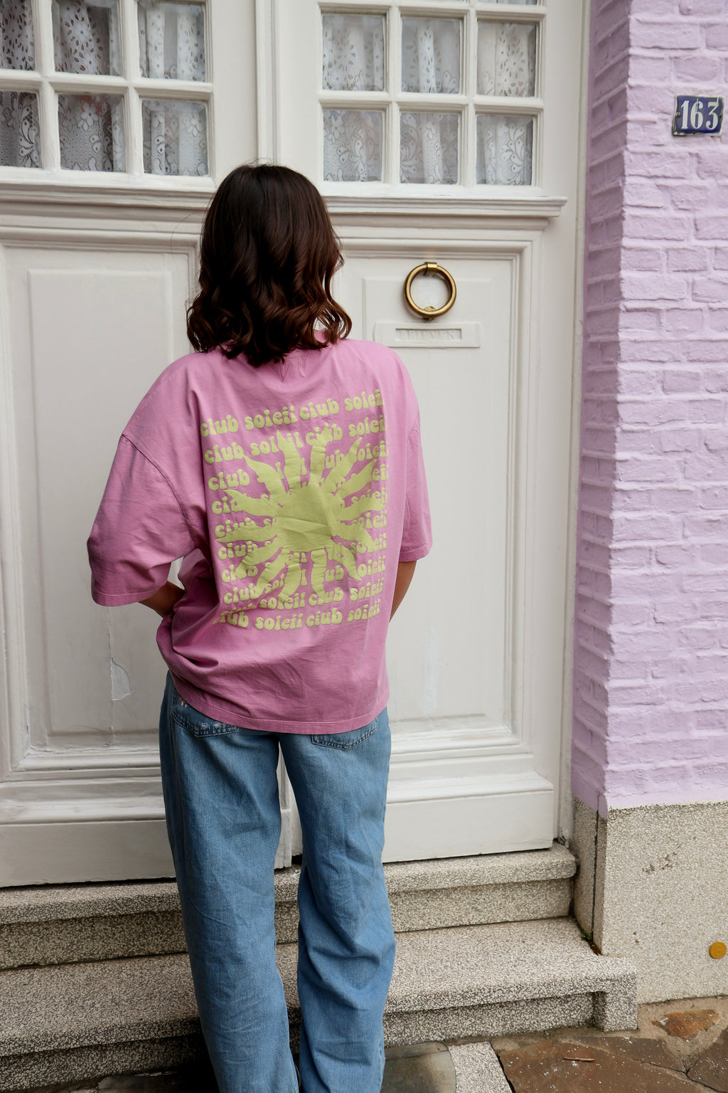 pink CLUB SOLEIL t-shirt loose fit