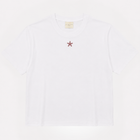 white STARFISH t-shirt loose fit