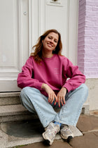 berry pink MAMA loose fit