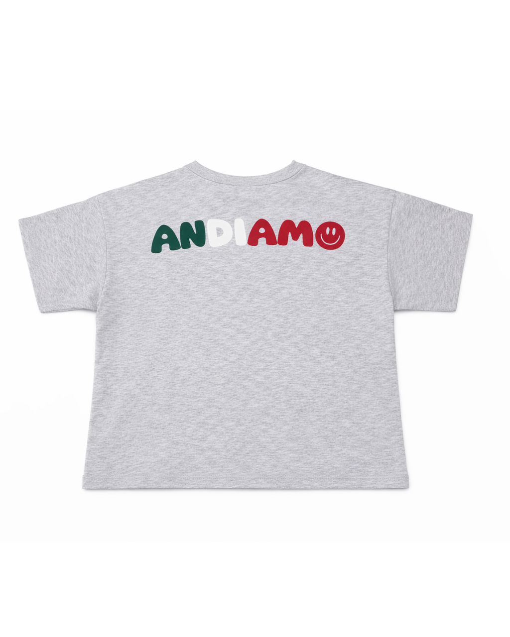 little grey ANDIAMO t-shirt loose fit