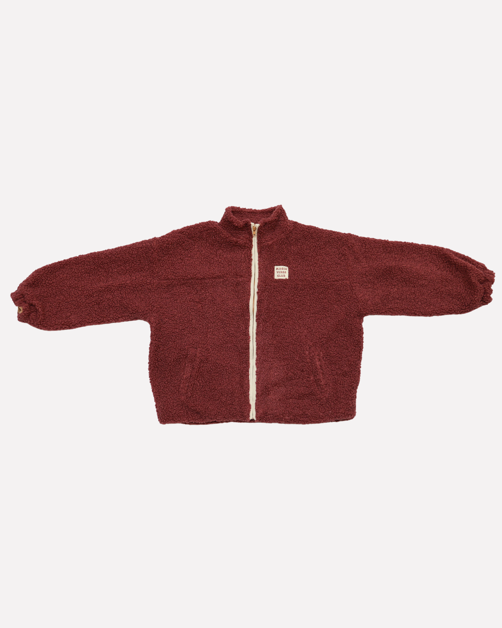 women teddy CHERRY JACKET mauve