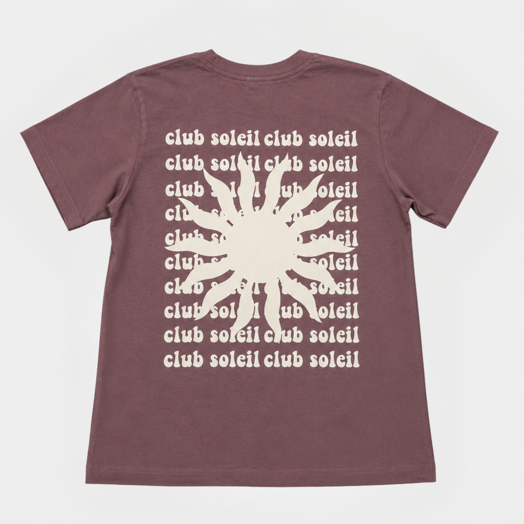 brown CLUB SOLEIL t-shirt