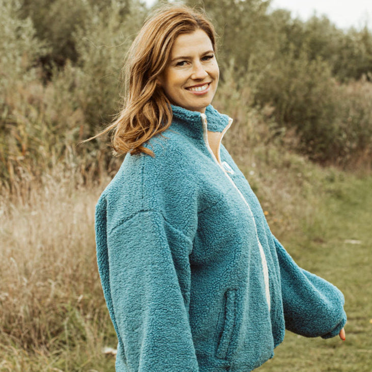 little teddy SMILEY JACKET - happy lilac | ella and rapha - antwerp