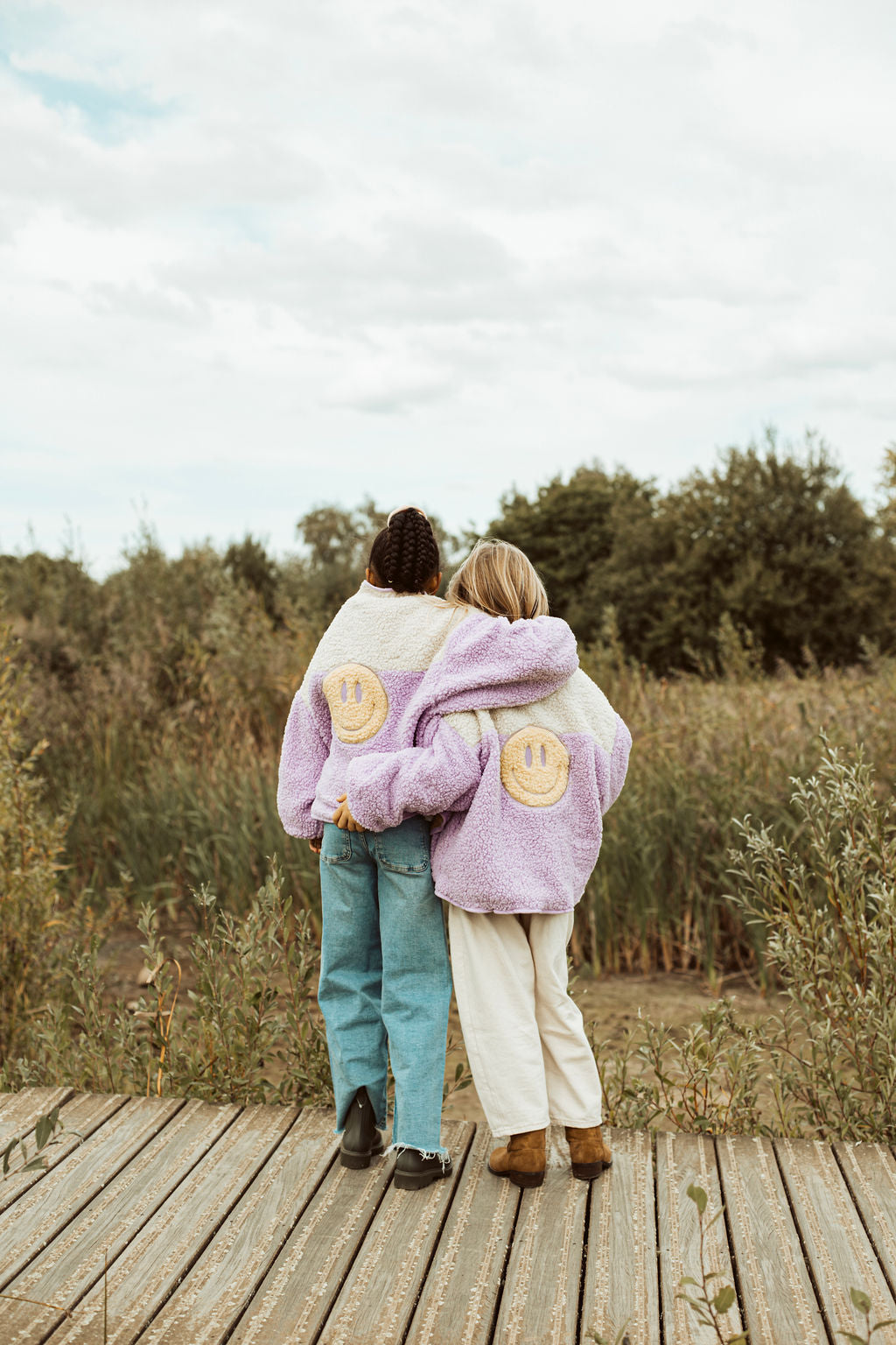 little teddy SMILEY JACKET happy lilac