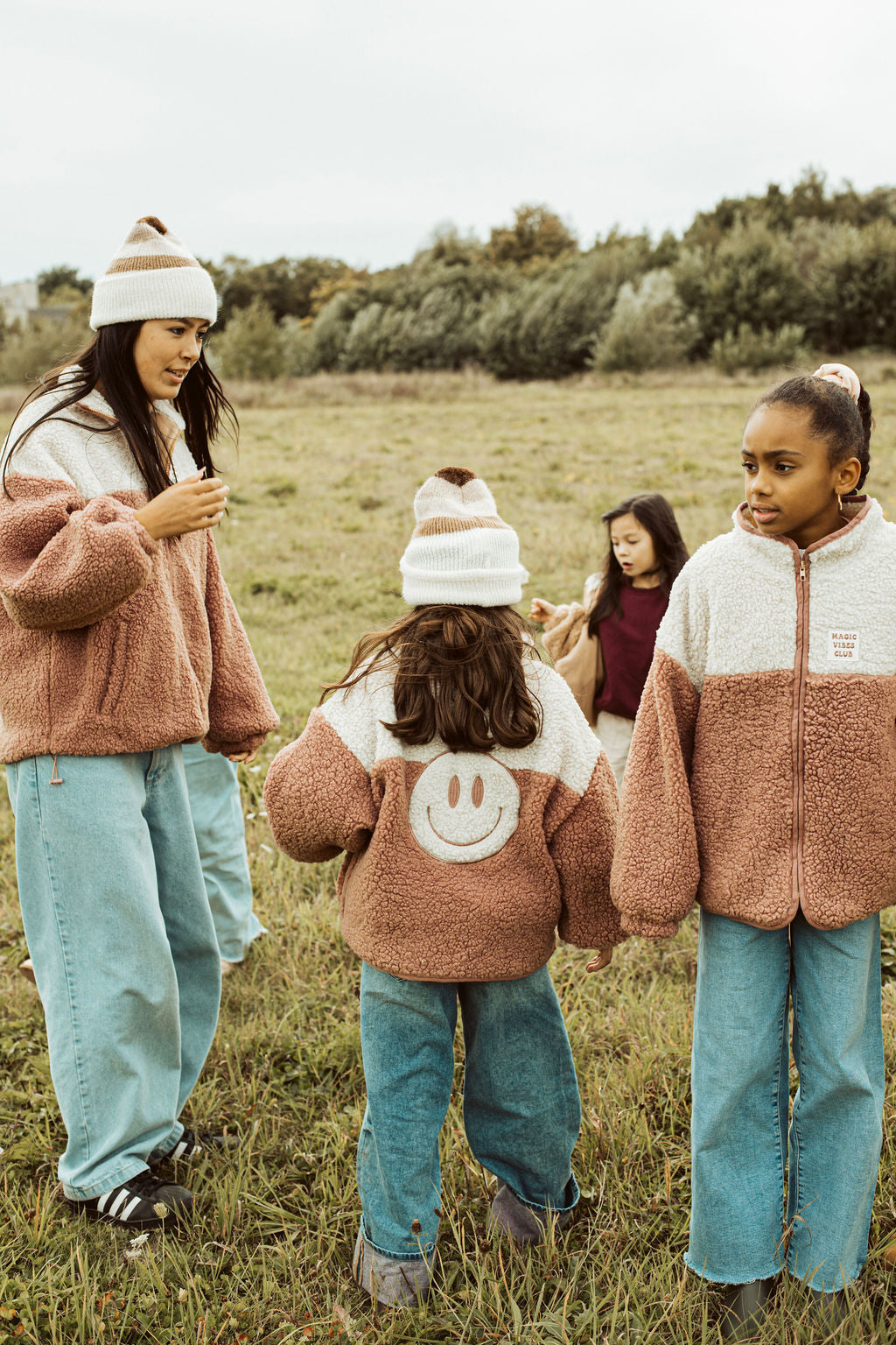 beige MULTICOLOR beanie KIDS
