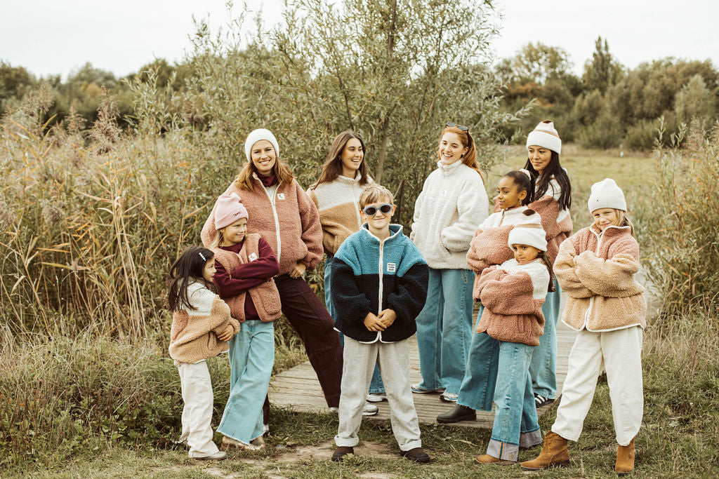 little teddy SMILEY JACKET bright blue