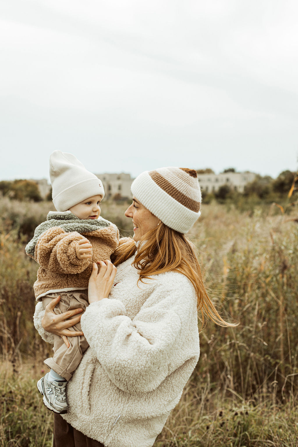 women teddy JACKET beige