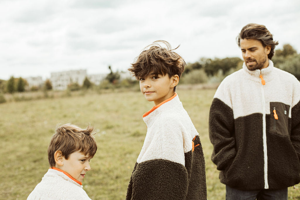 men teddy ICON JACKET beige khaki