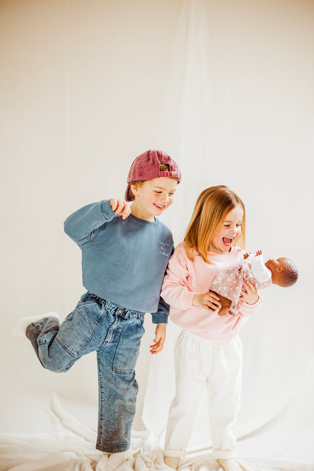 petrol blue BRO loose fit