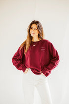 burgundy METER loose fit