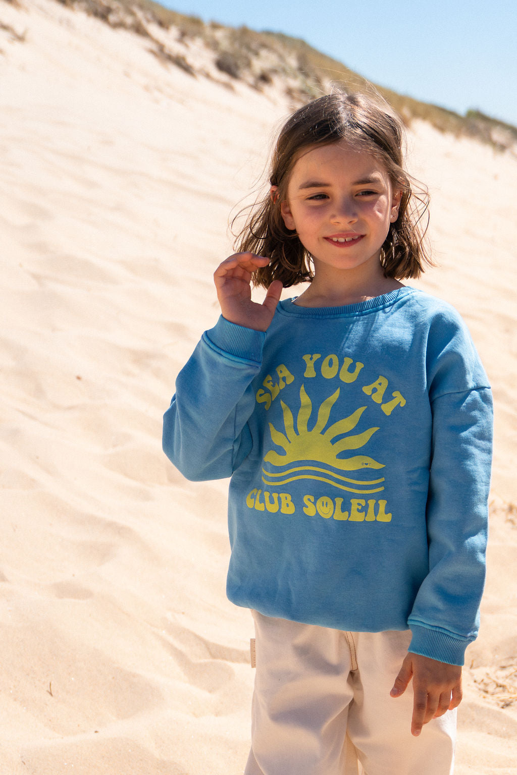 little SEA YOU sweatshirt loose fit