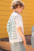 little green CLUB SOLEIL t-shirt loose fit