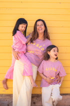 pink KISSED BY THE SUN loose fit