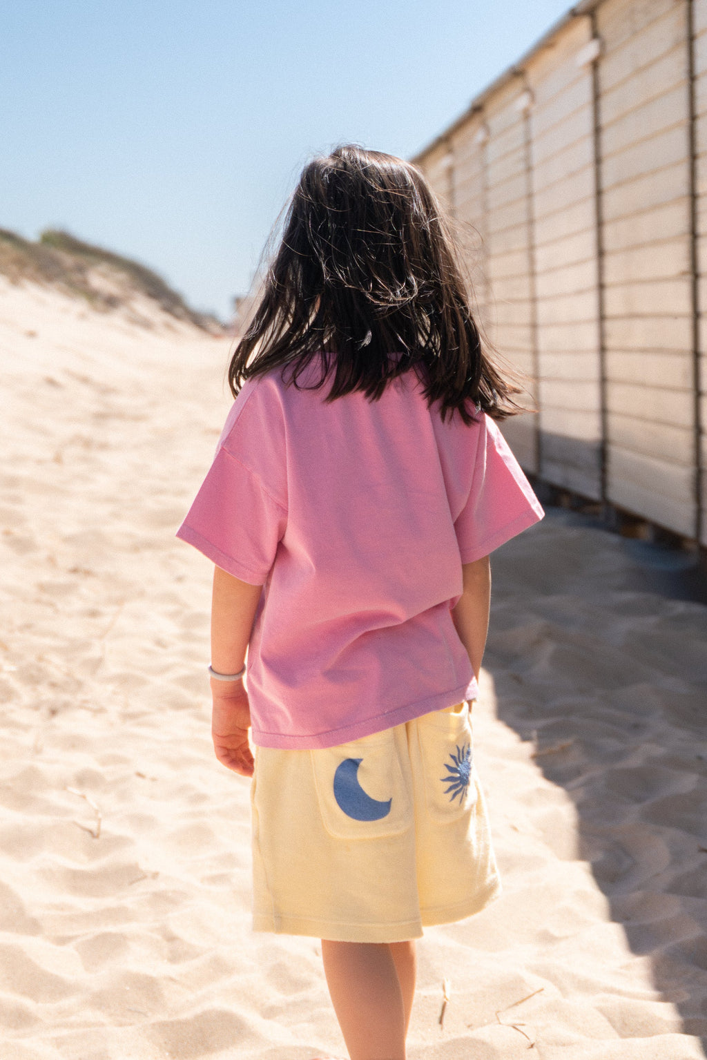 little terry SHORTS butter yellow