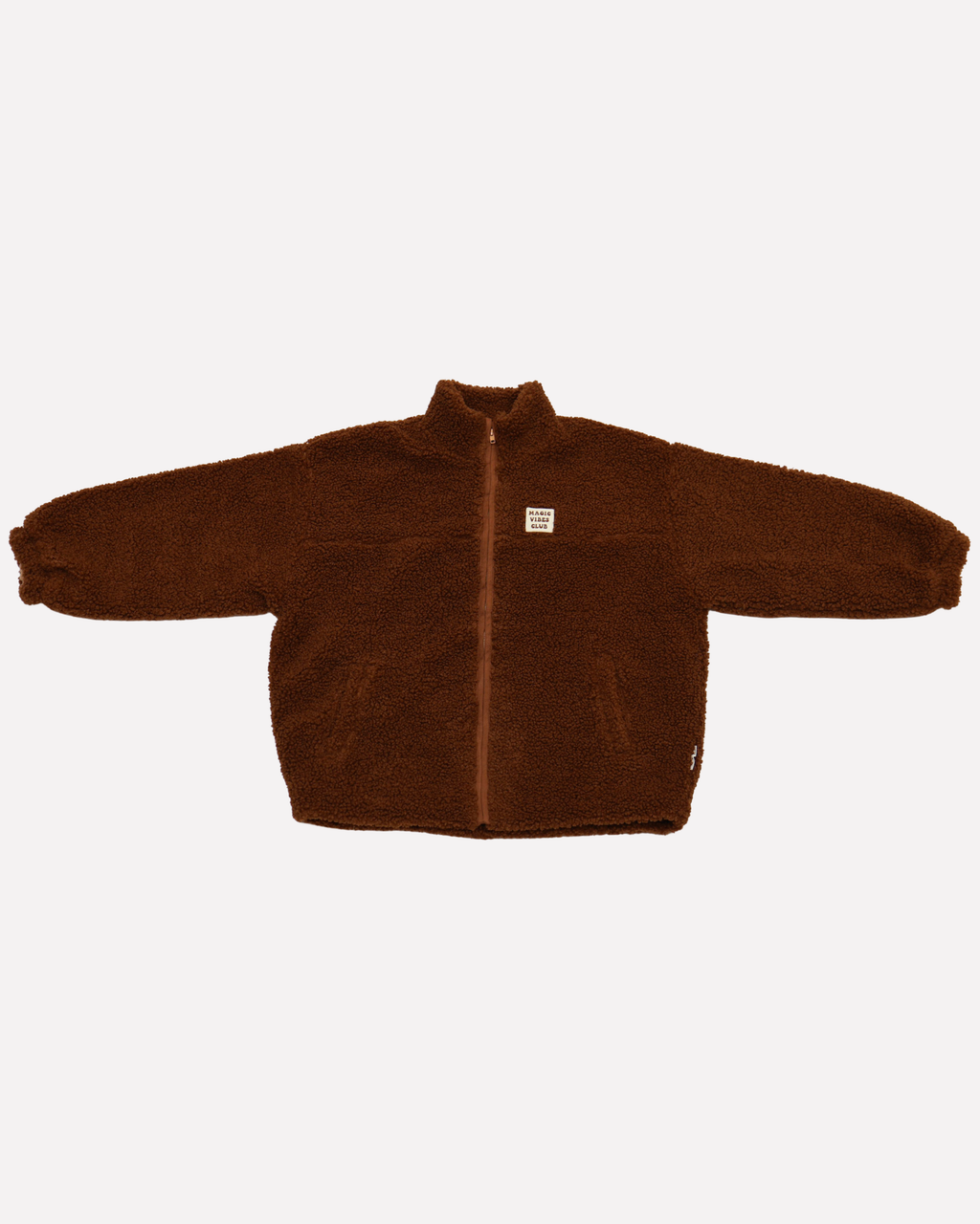 women teddy HEART JACKET warm brown