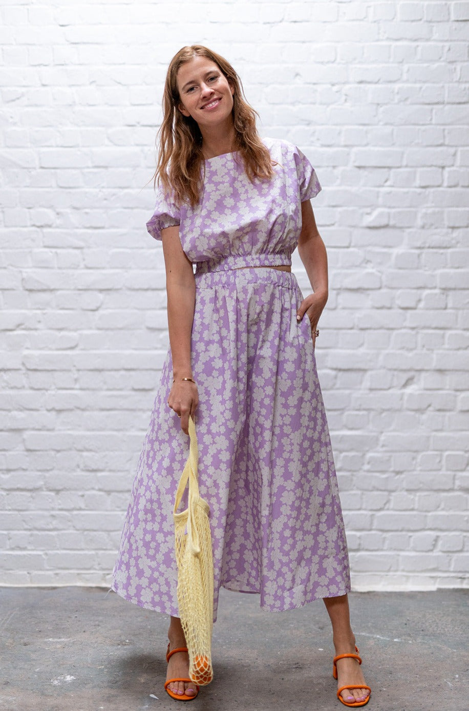 PHILIPPA skirt lila