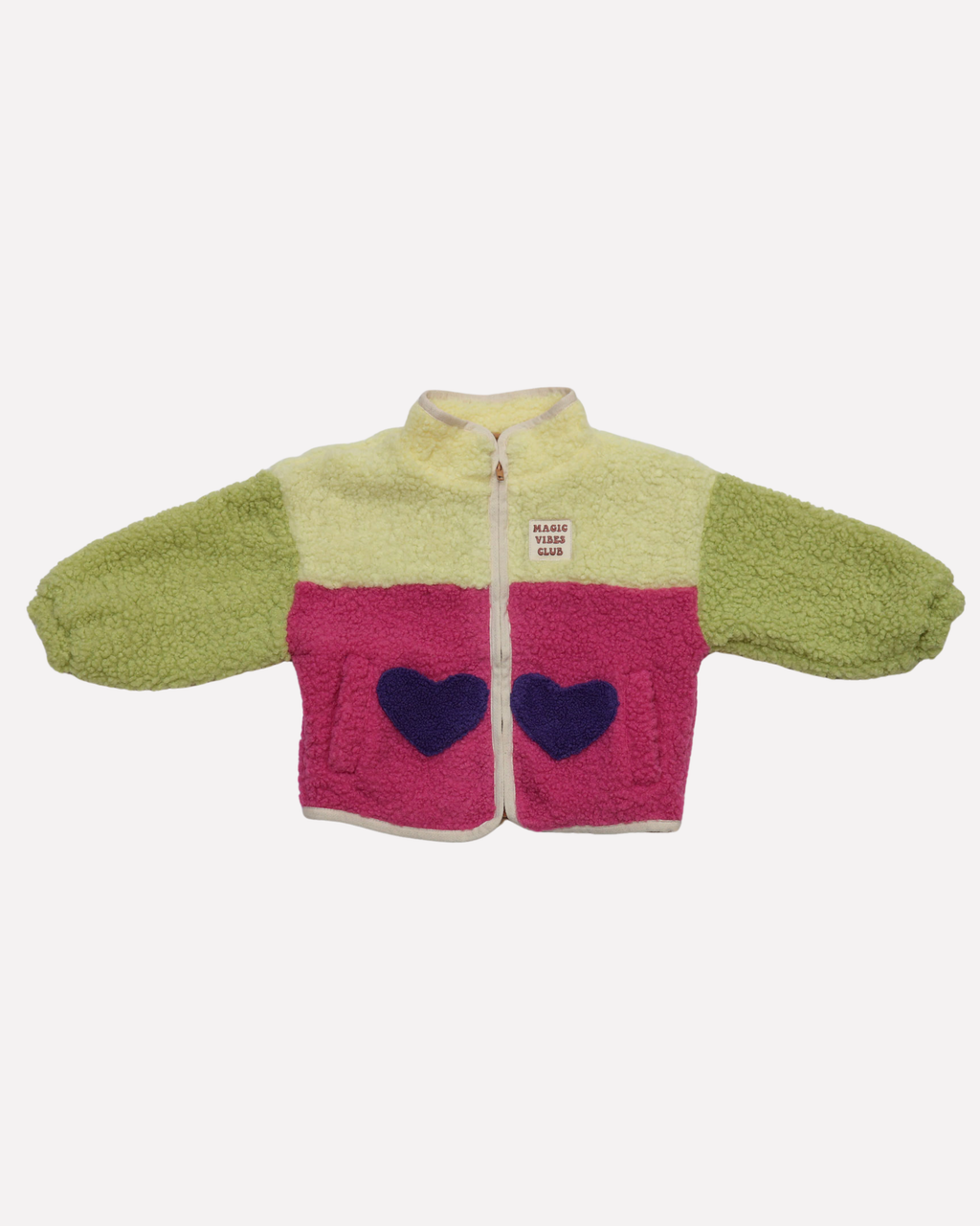 little teddy FUNKY HEART jacket multi