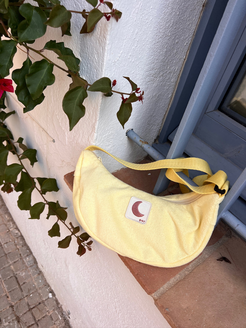 butter yellow CROSSBODY bag
