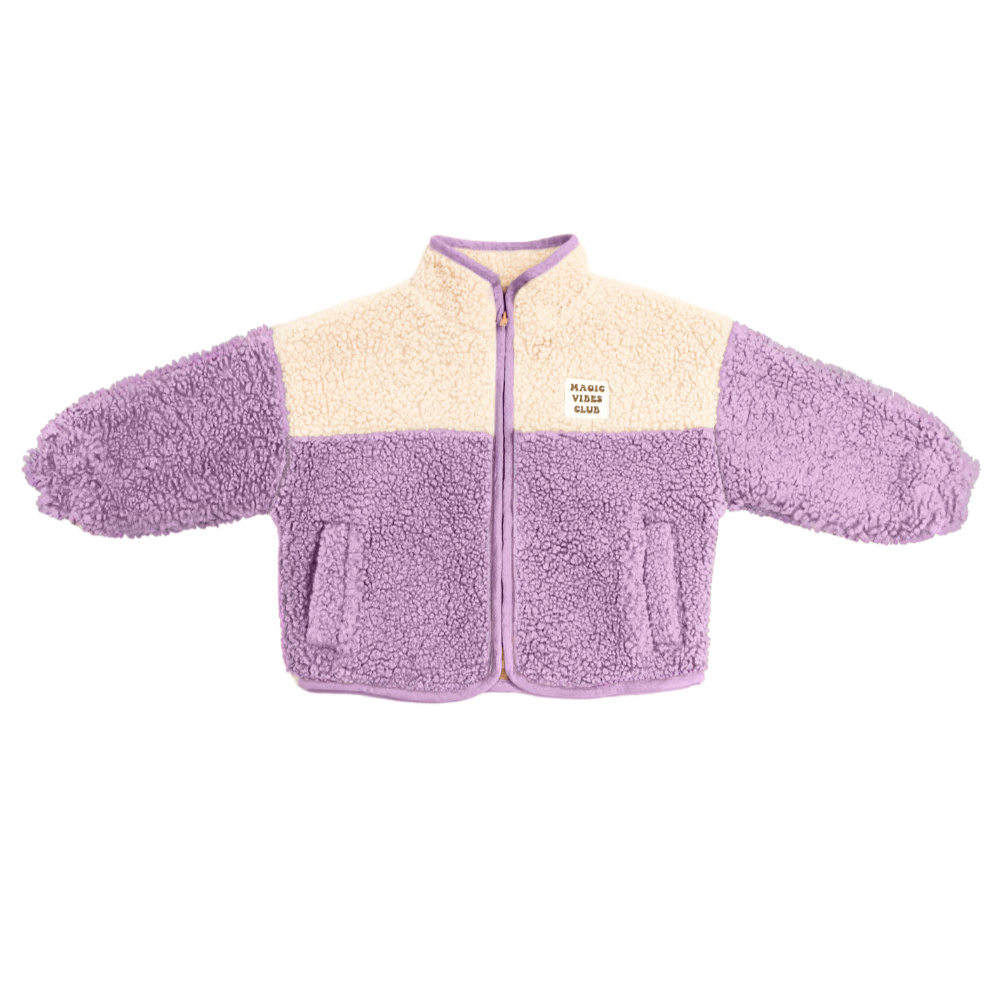 little teddy SMILEY JACKET happy lilac