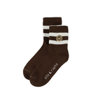 SMILEY kids socks brown