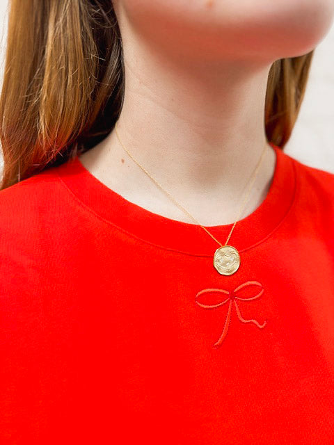 heart NECKLACE - 18kt gold plated