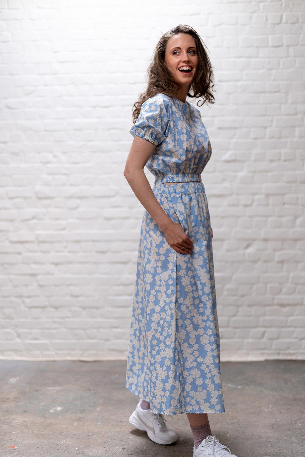 PHILIPPA skirt blue