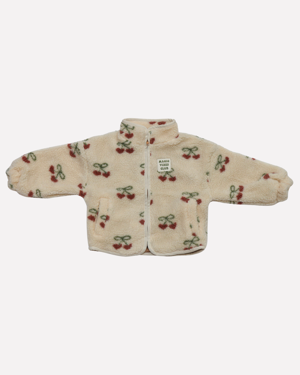 little teddy CHERRY JACKET vanilla