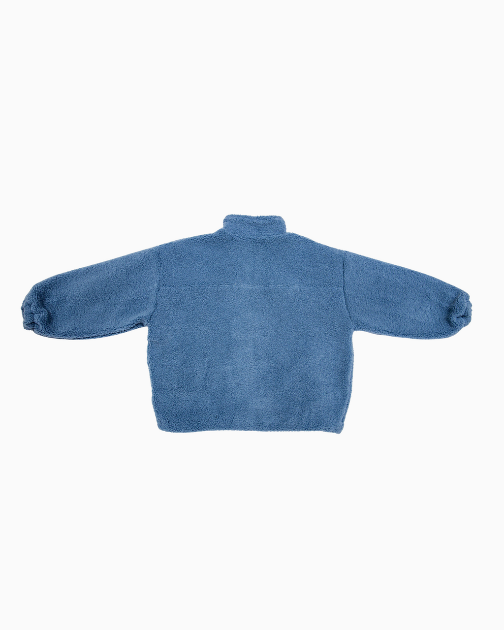 women teddy JACKET bright blue