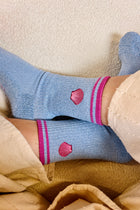 SPARKLY SEASHELL socks