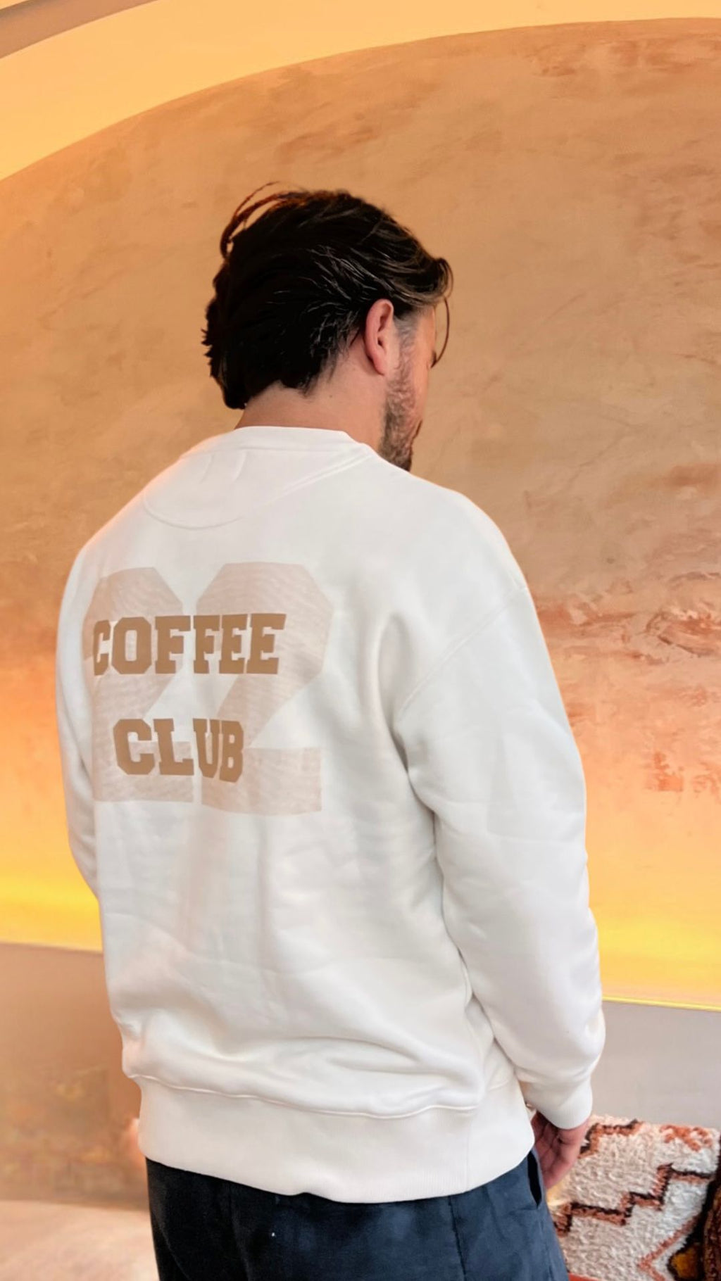 ivory COFFEE CLUB loose fit men