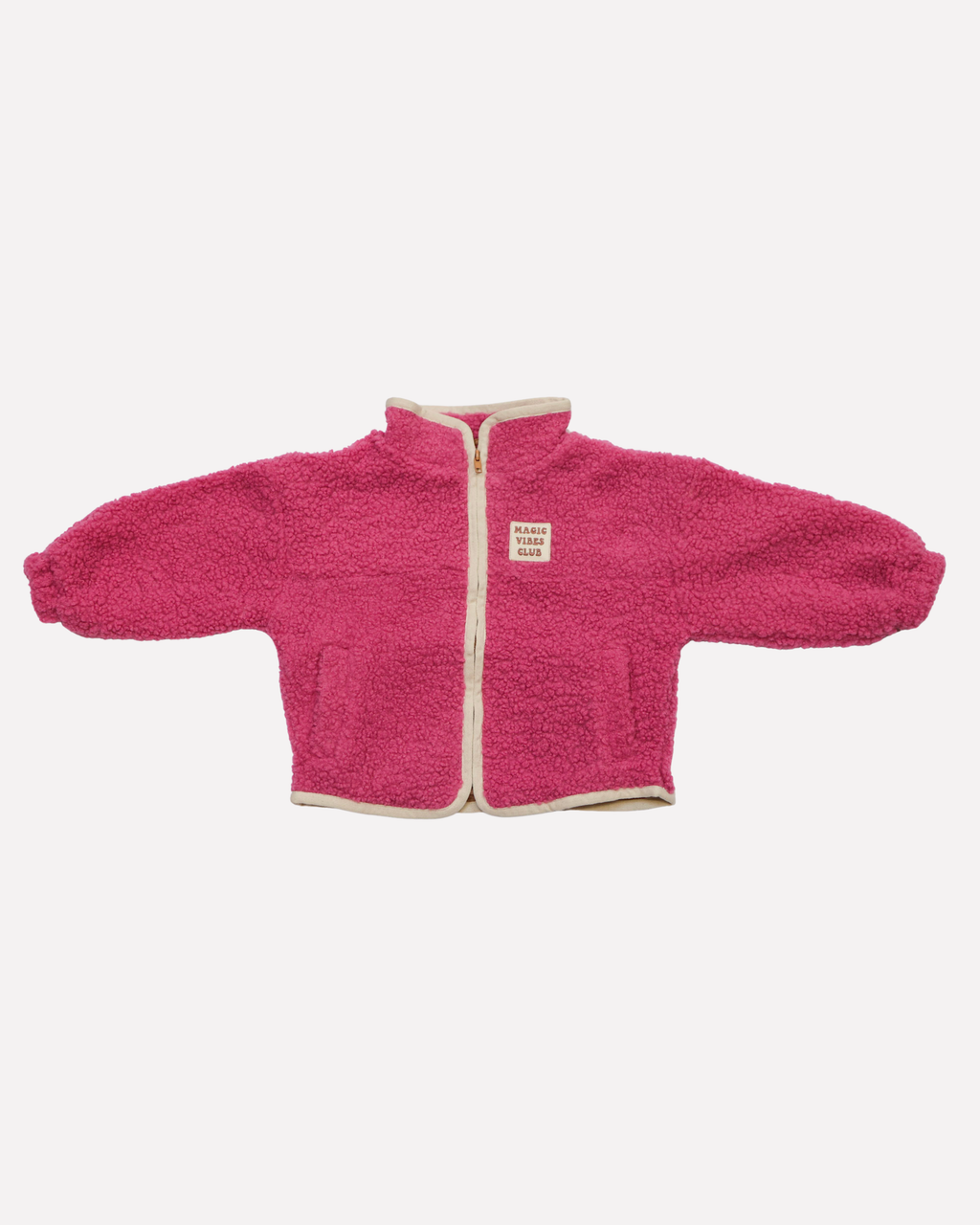 little teddy FUNKY CHERRY jacket pink