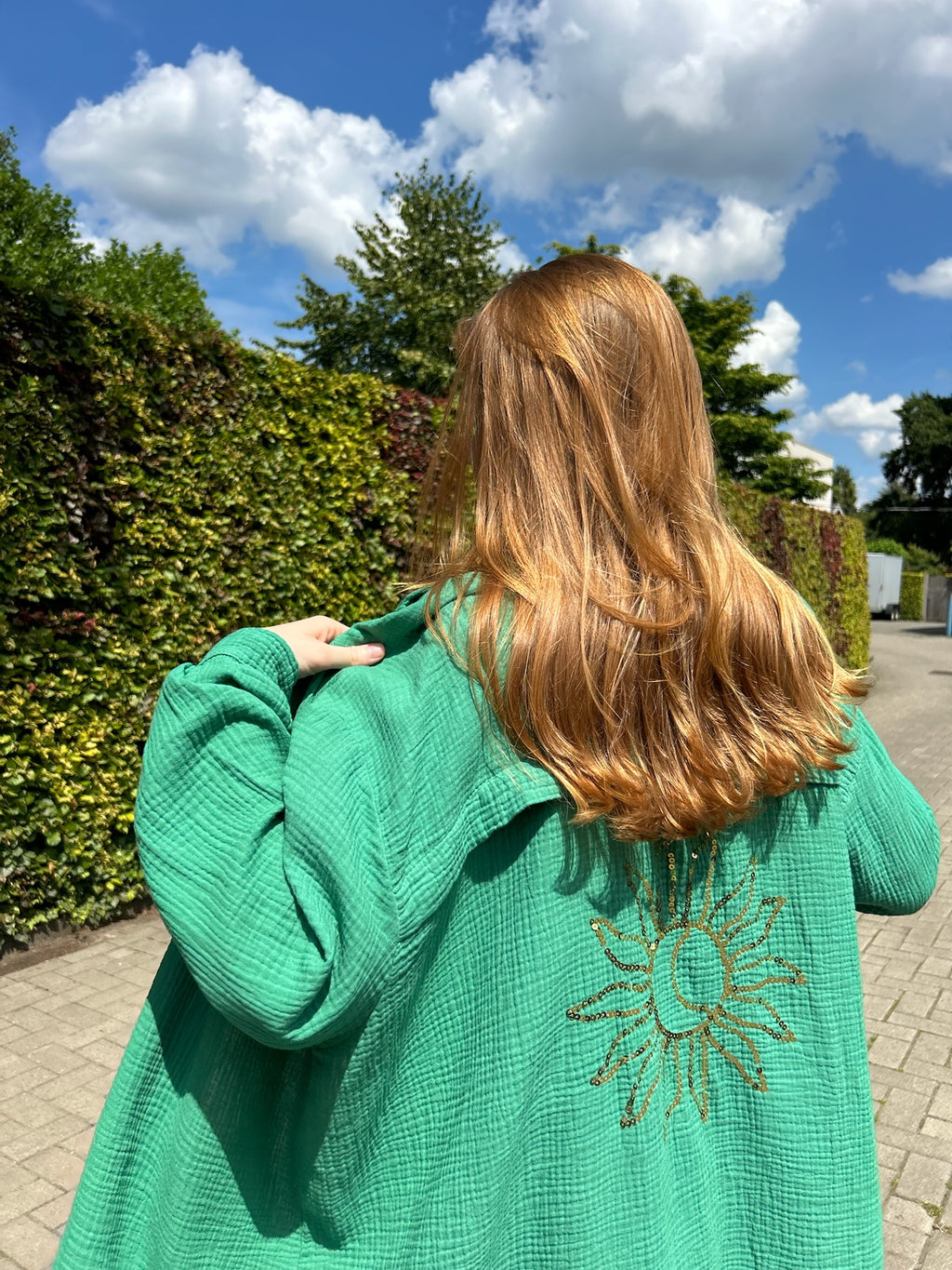 ALIYAH SUN jade green