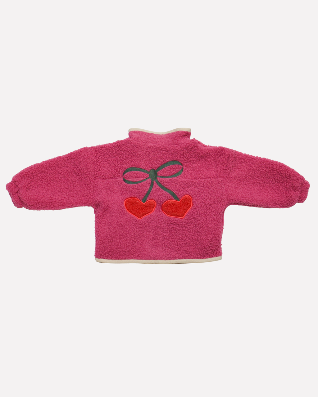 little teddy FUNKY CHERRY jacket pink