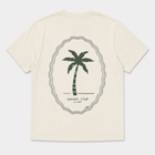 men ivory PALMTREE t-shirt