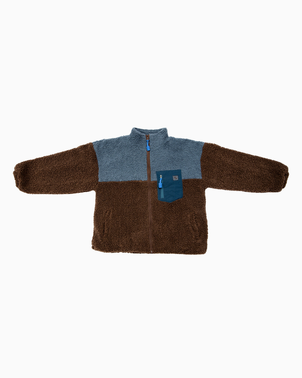 men teddy JACKET brown
