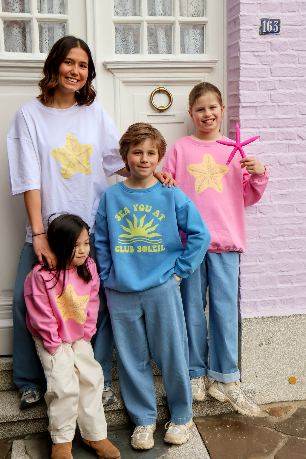 butter pearls STARFISH t-shirt loose fit