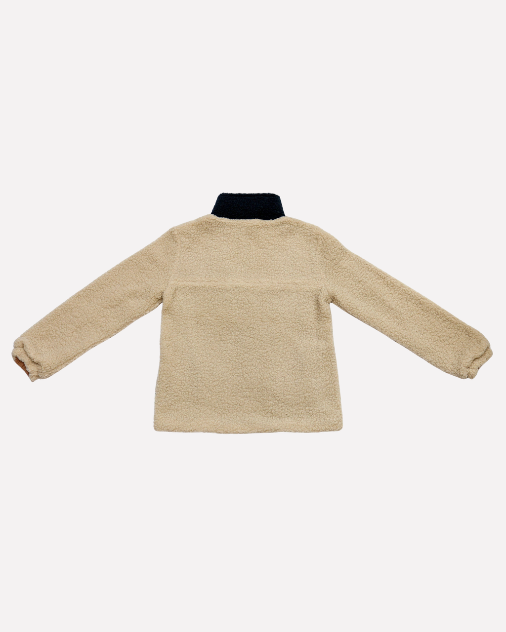 men BEIGE teddy JACKET regular fit
