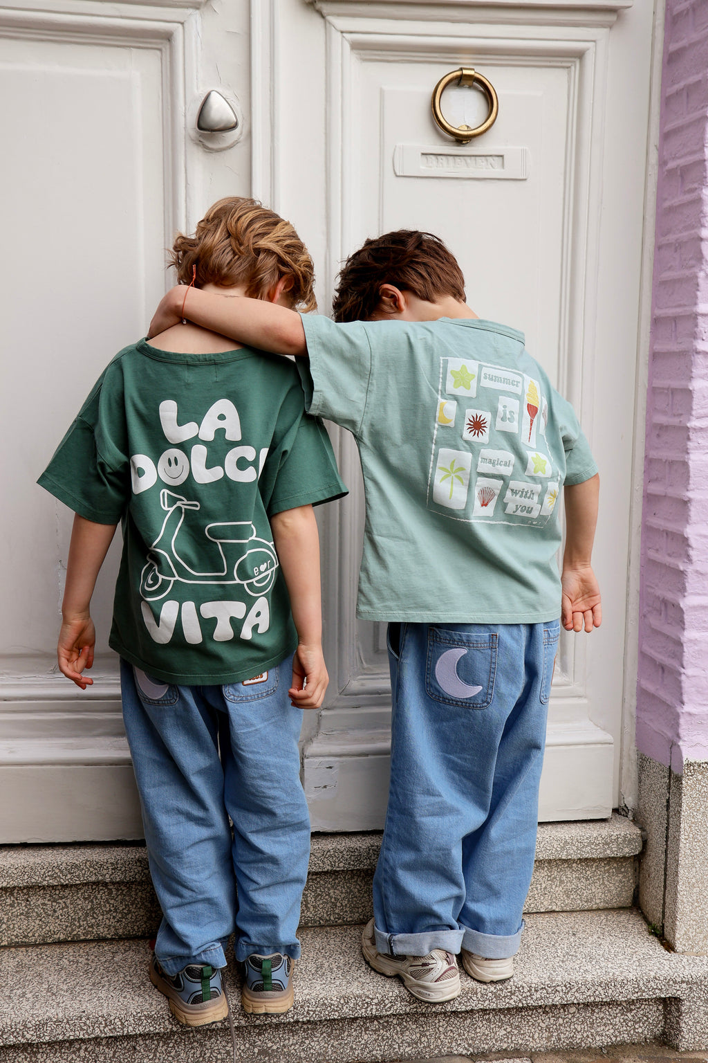 little MAGICAL SUMMER t-shirt loose fit