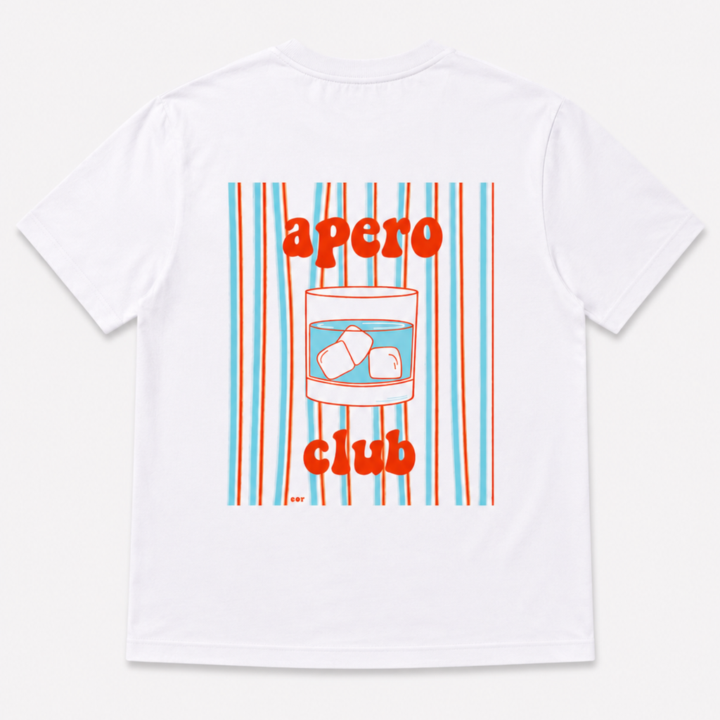 men APERO CLUB PRINT t-shirt