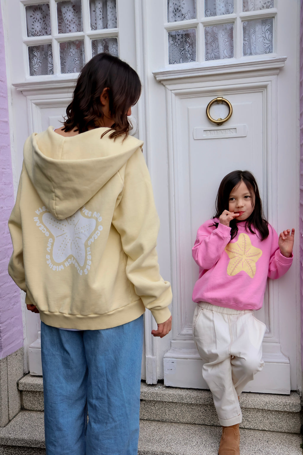 butter yellow STARFISH hoodie