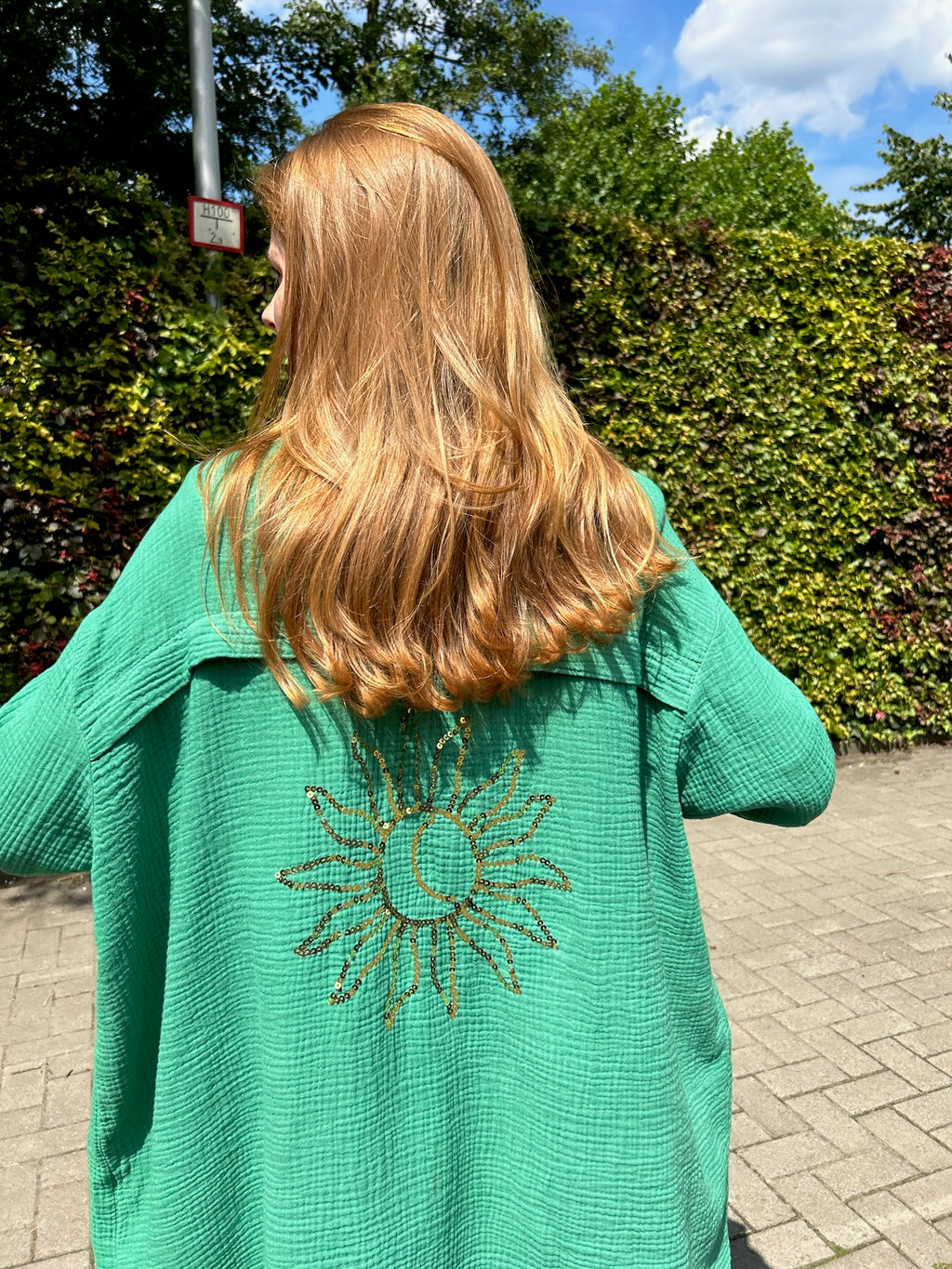 ALIYAH SUN jade green