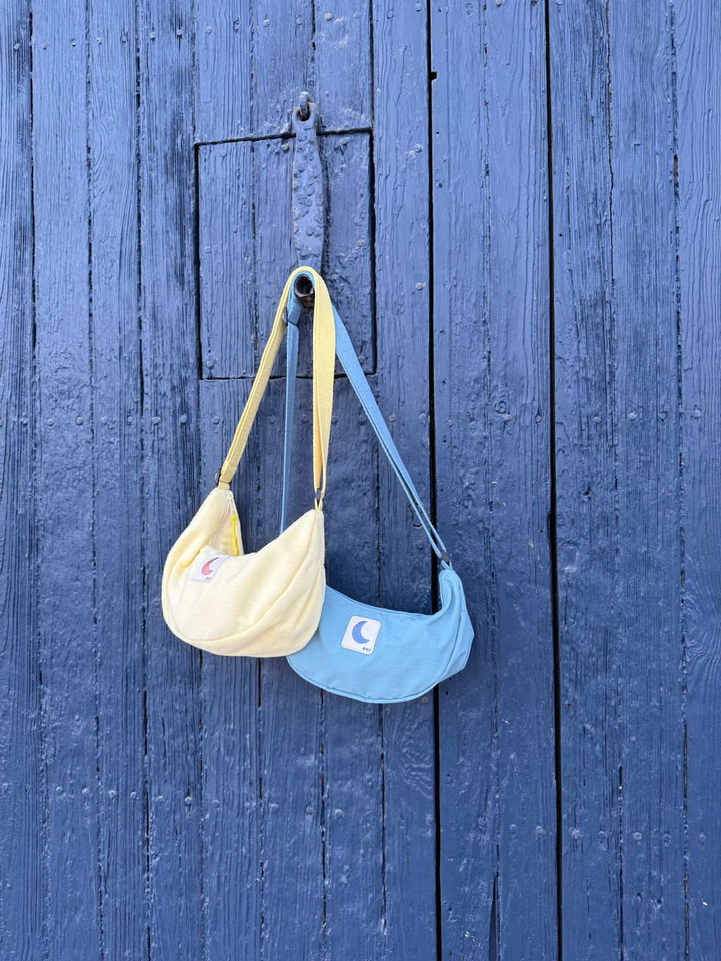 sky blue CROSSBODY bag