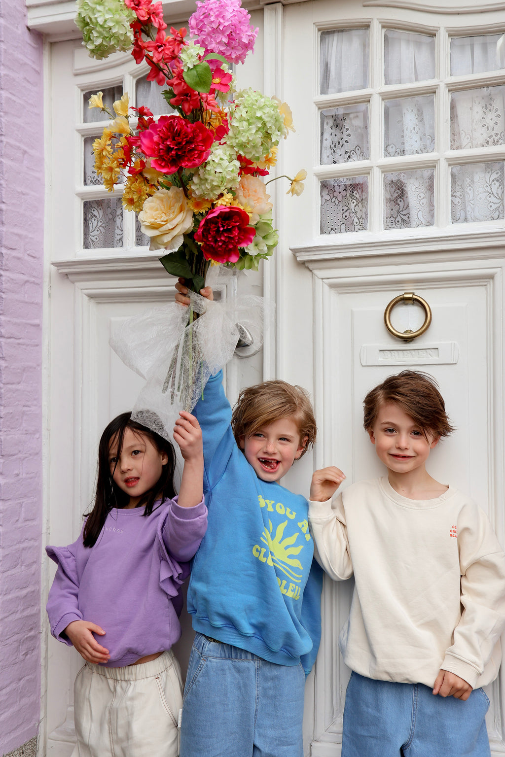 little CLUB CREME GLACE sweatshirt loose fit