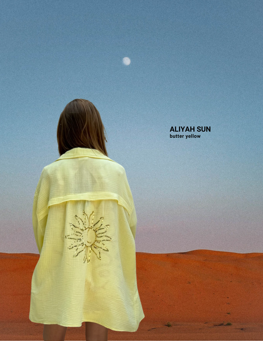 ALIYAH SUN butter yellow