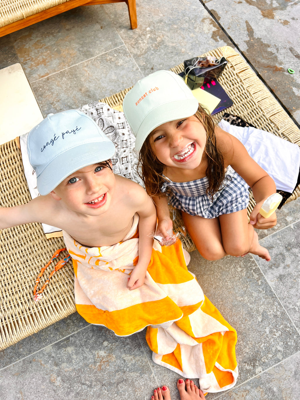 cap sunset club KIDS